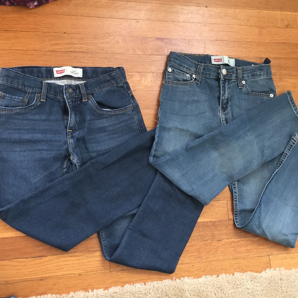boys levi’s 511 jeans & true religion t-shirt!